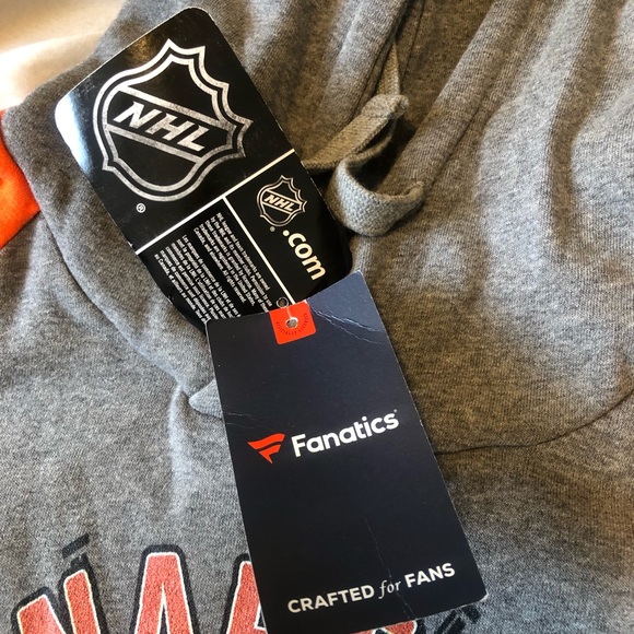 Fanatics NHL official merchandise Anaheim Ducks 1993 Logo Hoody - Picture 2 of 3